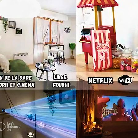 Le Petit Cine - Rouen Gare - Smartloc Immo Apartamento Exterior foto